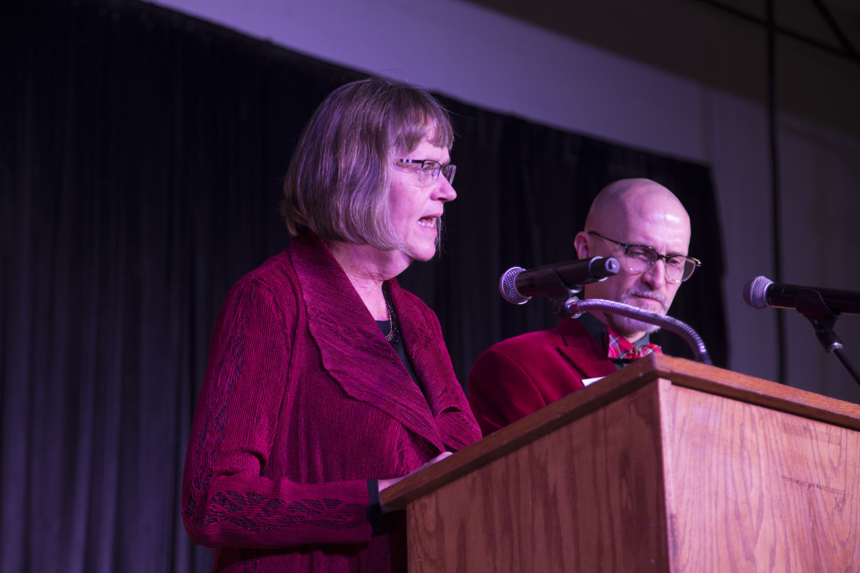 Dianne Schultz, Baby Fold President and CEO, Norris Porter, Baby Fold Asst. VP of Major Gifts & Planned Giving